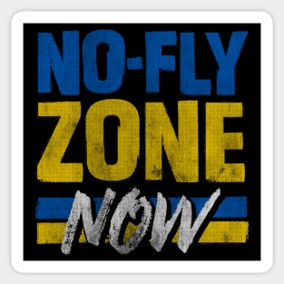 Ukraine No Fly Zone Now, Protect Ukraine Skies Sticker